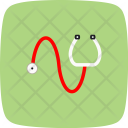 پیش‌نمایش فایل stethoscope-46 از پک پزشکی، تخت با پس‌زمینه منحنی