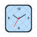 پیش‌نمایش فایل clock-257 از پک آموزش، سبک تخت