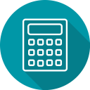 پیش‌نمایش فایل calculator-155 از پک آموزش، خطی دایره‌ای