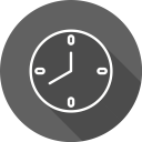 پیش‌نمایش فایل clock-259 از پک آموزش، خطی دایره‌ای