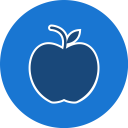 پیش‌نمایش فایل apple-172 از پک آموزش، گلیف دایره‌ای