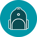 پیش‌نمایش فایل bagpack-10 از پک آموزش، گلیف دایره‌ای
