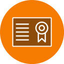 پیش‌نمایش فایل certificate-34 از پک آموزش، گلیف دایره‌ای