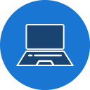 پیش‌نمایش فایل laptop-313 از پک آموزش، گلیف دایره‌ای