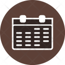 پیش‌نمایش فایل calendar-285 از پک وب، گلیف دایره‌ای
