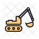 پیش‌نمایش فایل excavator-5 از پک حمل‌ونقل، خطی پُر