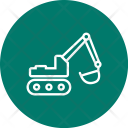 پیش‌نمایش فایل excavator-8 از پک حمل‌ونقل، خطی دایره‌ای