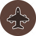 پیش‌نمایش فایل airplane-94 از پک حمل‌ونقل، گلیف دایره‌ای