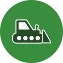 پیش‌نمایش فایل bulldozer-12 از پک حمل‌ونقل، گلیف دایره‌ای