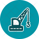 پیش‌نمایش فایل crane-33 از پک حمل‌ونقل، گلیف دایره‌ای