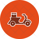 پیش‌نمایش فایل delivery-138 از پک حمل‌ونقل، گلیف دایره‌ای