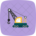 پیش‌نمایش فایل crane-30 از پک حمل‌ونقل، تخت با پس‌زمینه منحنی