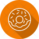 پیش‌نمایش فایل doughnut-20 از پک سایه‌دار خطی دایره‌ای غذا
