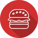 پیش‌نمایش فایل hamburger-13 از پک سایه‌دار خطی دایره‌ای غذا