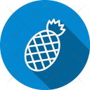 پیش‌نمایش فایل pineapple-24 از پک سایه‌دار خطی دایره‌ای غذا