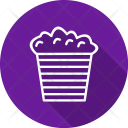 پیش‌نمایش فایل popcorn-2 از پک سایه‌دار خطی دایره‌ای غذا