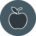 پیش‌نمایش فایل apple-185 از پک غذا، گلیف دایره‌ای