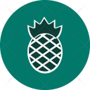 پیش‌نمایش فایل pineapple-31 از پک غذا، گلیف دایره‌ای
