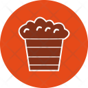پیش‌نمایش فایل popcorn-9 از پک غذا، گلیف دایره‌ای