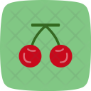 پیش‌نمایش فایل cherry-61 از پک غذا، تخت با پس‌زمینه منحنی