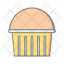 پیش‌نمایش فایل cupcake-32 از پک غذا، تخت دورخط