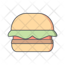 پیش‌نمایش فایل hamburger-22 از پک غذا، تخت دورخط