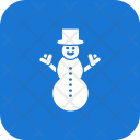 پیش‌نمایش فایل snowman-32 از پک آب‌وهوا، گلیف گوشه‌گرد