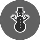 پیش‌نمایش فایل snowman-34 از پک آب‌وهوا، گلیف دایره‌ای