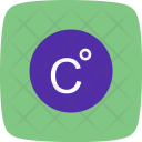 پیش‌نمایش فایل celcius-5 از پک آب‌وهوا، تخت با پس‌زمینه منحنی