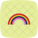 پیش‌نمایش فایل rainbow-47 از پک آب‌وهوا، تخت با پس‌زمینه منحنی