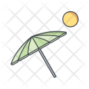 پیش‌نمایش فایل beach-108 از پک Weather Flat Outline 