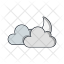 پیش‌نمایش فایل cloud-732 از پک Weather Flat Outline 