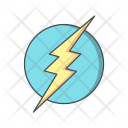 پیش‌نمایش فایل electric-49 از پک Weather Flat Outline 