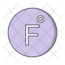 پیش‌نمایش فایل farenheit-7 از پک Weather Flat Outline 