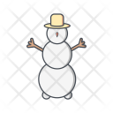 پیش‌نمایش فایل snowman-37 از پک Weather Flat Outline 