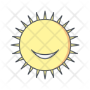 پیش‌نمایش فایل sun-207 از پک Weather Flat Outline 