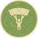 پیش‌نمایش فایل parachutist-9 از پک ورزش و بازی‌ها، سبک وینتیج