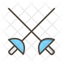 پیش‌نمایش فایل fencing-60 از پک ورزش و بازی‌ها، دورخط پُر