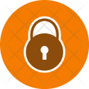 پیش‌نمایش فایل padlock-60 از پک چندرسانه‌ای، گلیف دایره‌ای