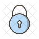 پیش‌نمایش فایل padlock-64 از پک چندرسانه‌ای، دورخط پُر