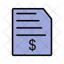پیش‌نمایش فایل invoice-34 از پک کسب‌وکار، خطی پُر