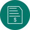 پیش‌نمایش فایل invoice-37 از پک کسب‌وکار، خطی دایره‌ای