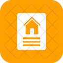 پیش‌نمایش فایل house-525 از پک املاک و مستغلات، گلیف گوشه‌گرد