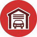 پیش‌نمایش فایل garage-47 از پک املاک و مستغلات، گلیف دایره‌ای