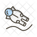 پیش‌نمایش فایل astronout-24 از پک نجوم، دورخط پُر