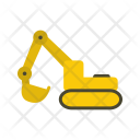 پیش‌نمایش فایل excavator-21 از پک ساخت‌وساز، سبک تخت