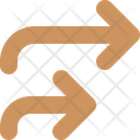 پیش‌نمایش فایل arrows-turn-right-9616591 از پک پیکان‌ها #2