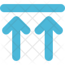 پیش‌نمایش فایل arrows-up-to-line-9616595 از پک پیکان‌ها #2