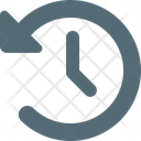 پیش‌نمایش فایل clock-rotate-left-9616632 از پک پیکان‌ها #2
