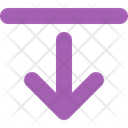 پیش‌نمایش فایل arrow-down-from-line-9616455 از پک پیکان‌ها #1